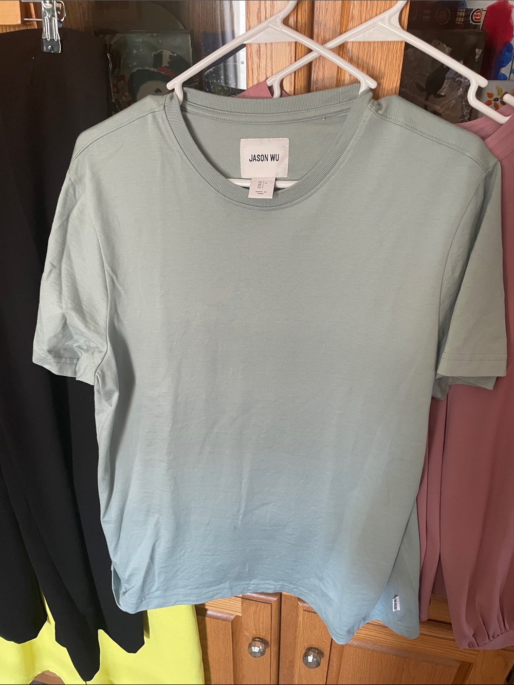 Jason Wu Sage Green Crewneck Tee